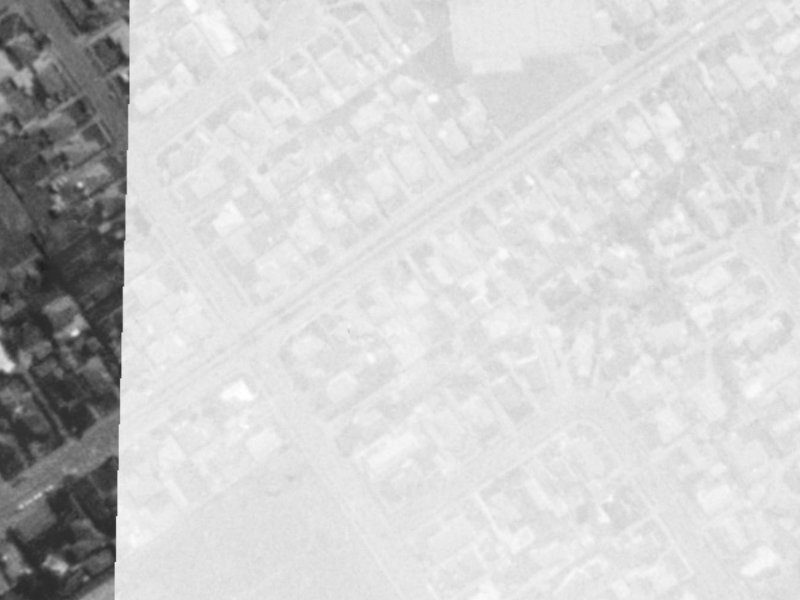 60 Mahars Road from the air, 1975-1979
