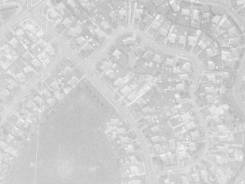 158 Emmett Street from the air, 1975-1979