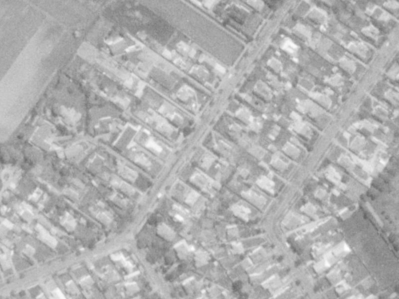 166 Matsons Avenue from the air, 1975-1979