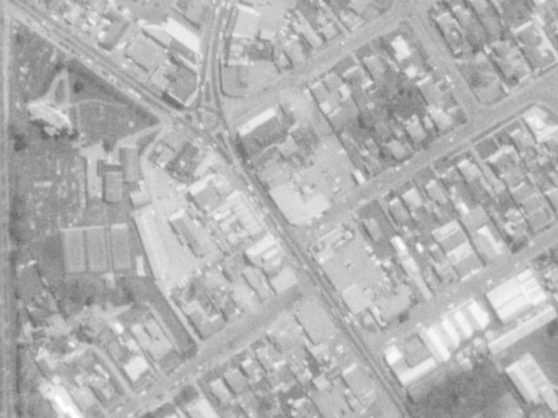 474 Papanui Road from the air, 1975-1979