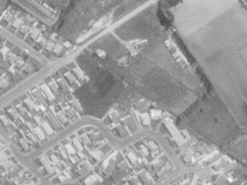 25 Erica Street from the air, 1975-1979