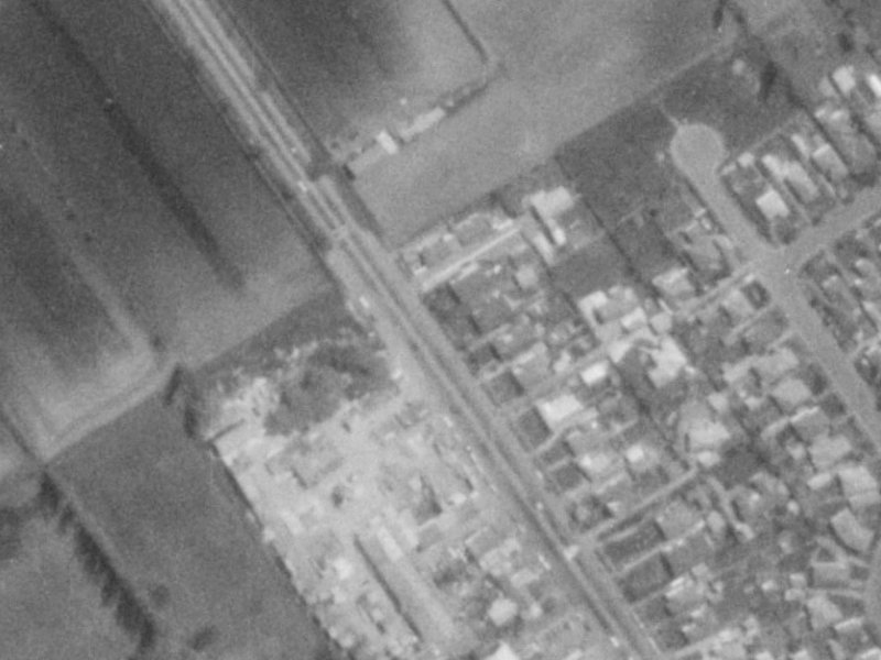 332 Cranford Street from the air, 1975-1979