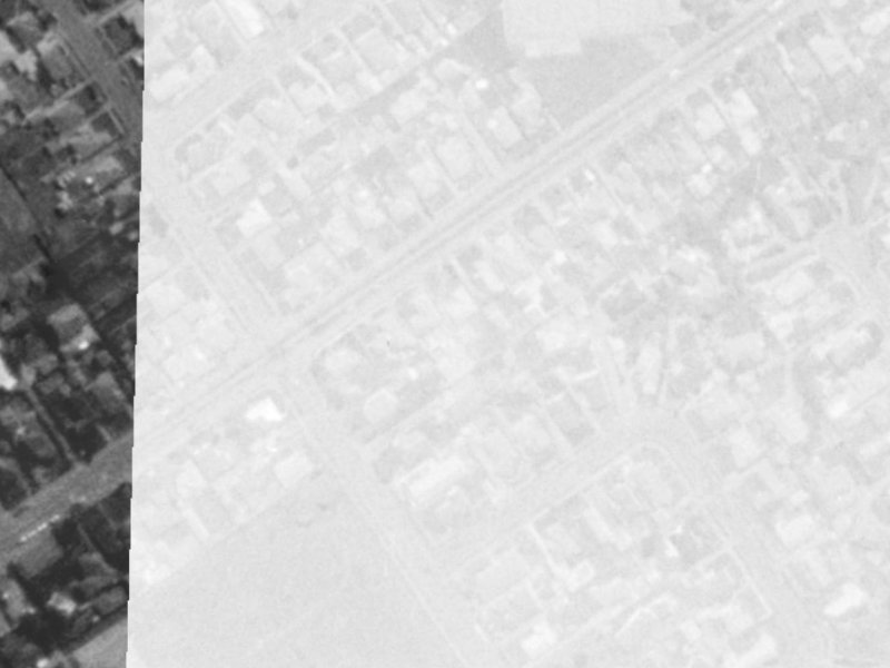 435 Innes Road from the air, 1975-1979
