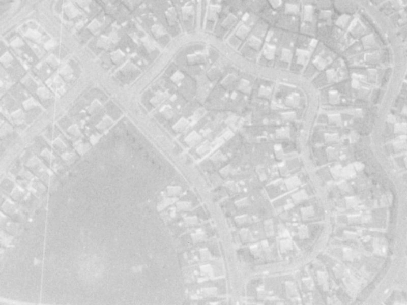 154 Emmett Street from the air, 1975-1979
