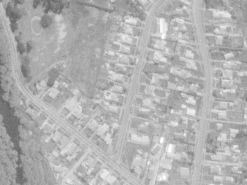 11 Carlsen Street from the air, 1975-1979