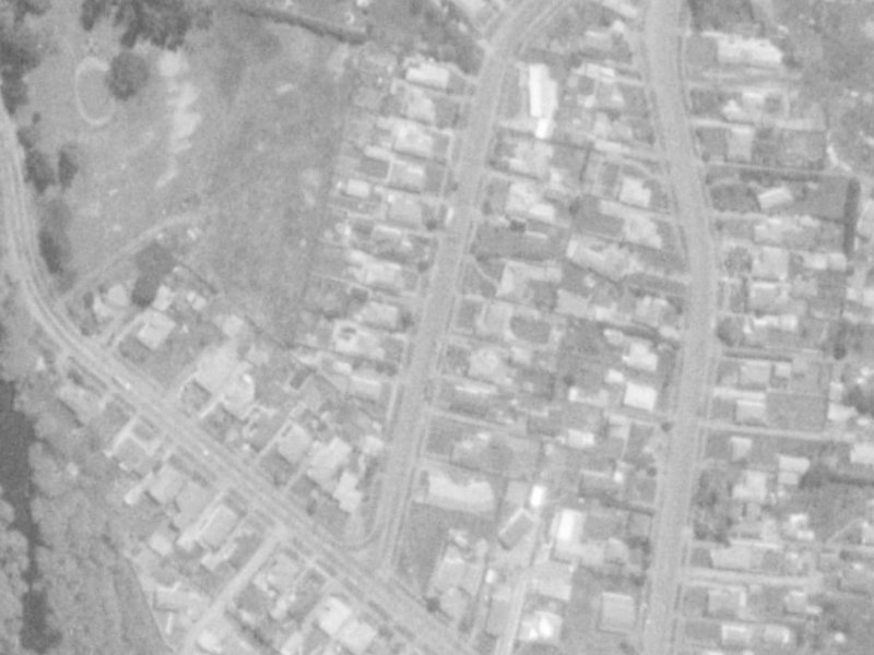 13 Carlsen Street from the air, 1975-1979