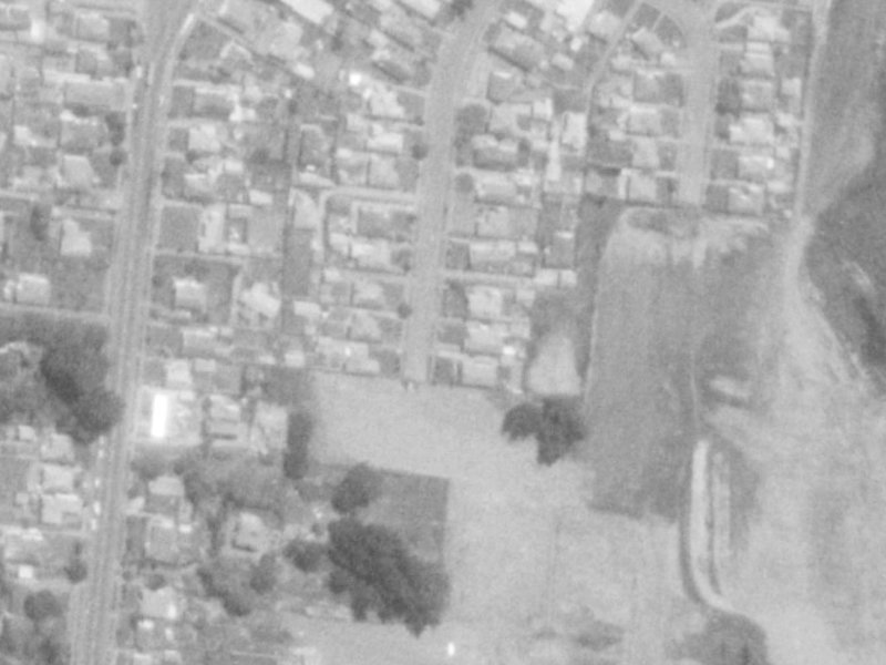 67 Vivian Street from the air, 1975-1979