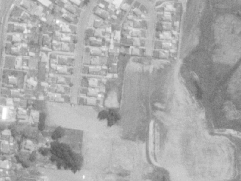 63 Vivian Street from the air, 1975-1979