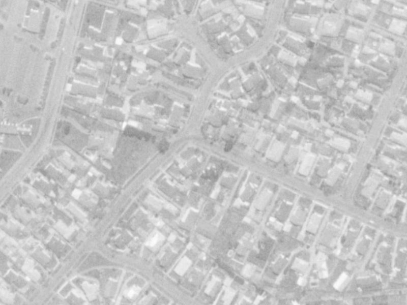 10 Deepdale Street from the air, 1975-1979