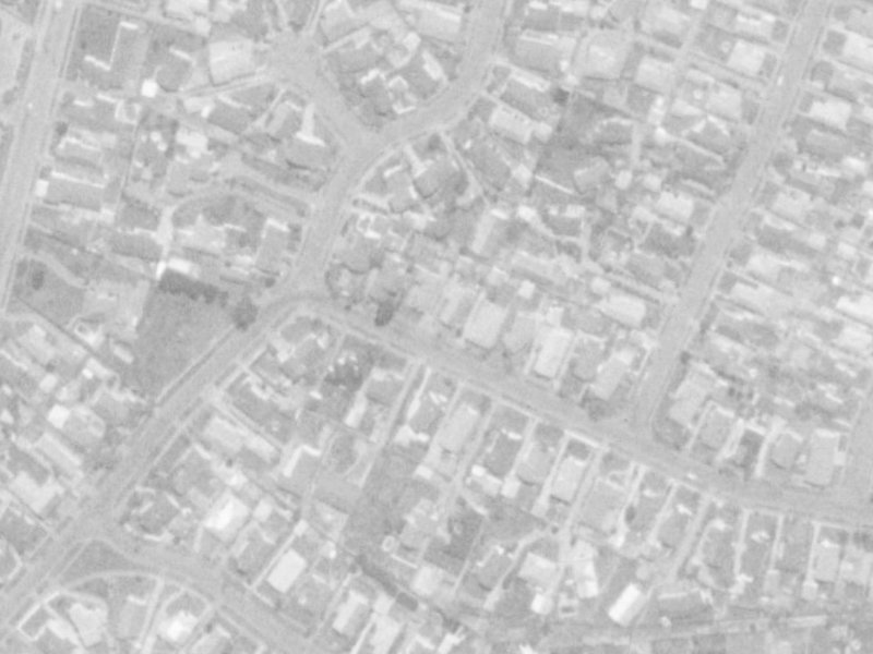 48 Whitby Street from the air, 1975-1979