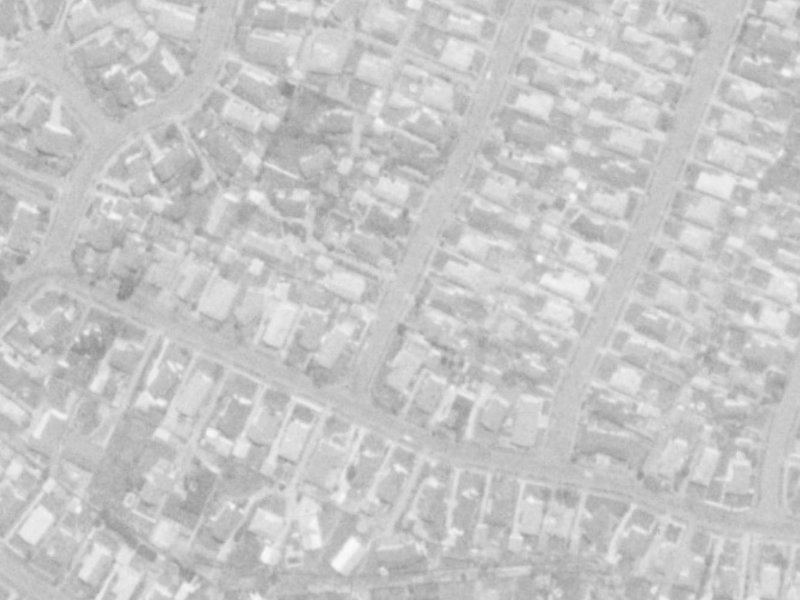 3 Dunster Street from the air, 1975-1979