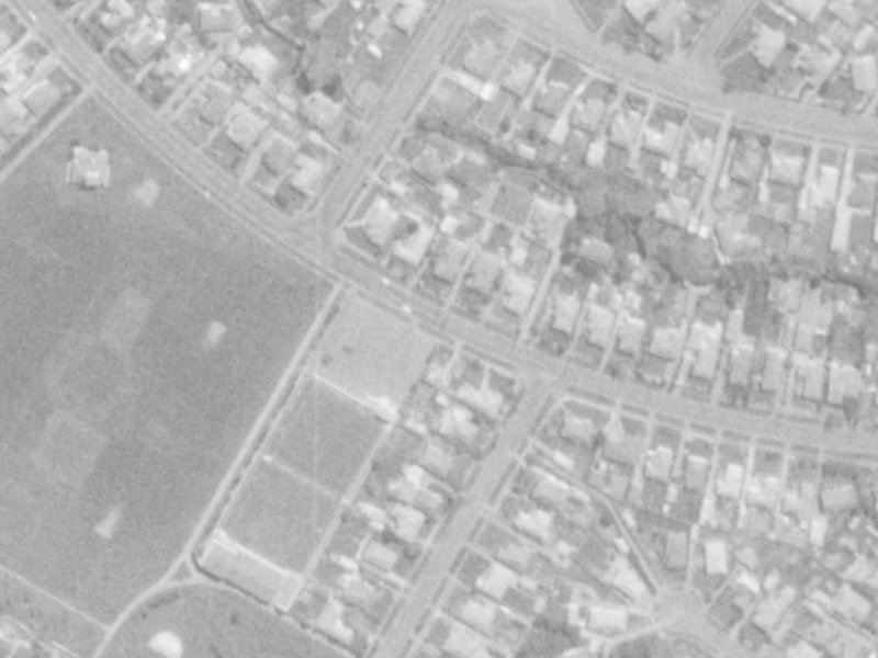 184 Condell Avenue from the air, 1975-1979