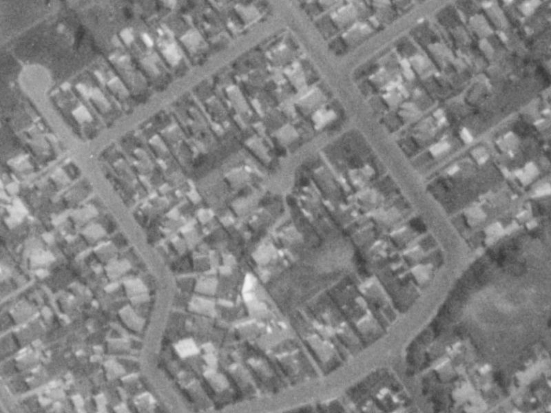 9 Yeovil Place from the air, 1975-1979