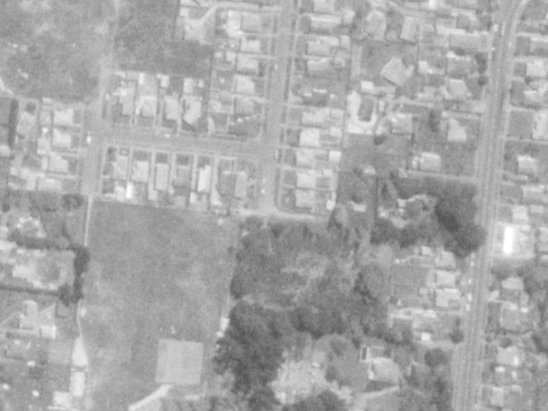 39 Baynes Street from the air, 1975-1979