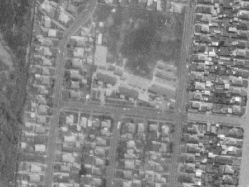 7 Sandy Avenue from the air, 1975-1979