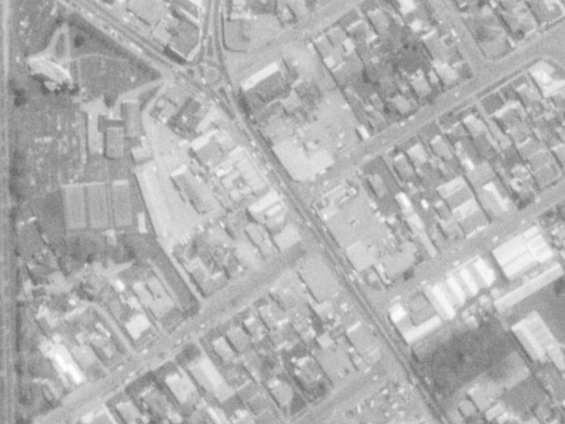 485 Papanui Road from the air, 1975-1979