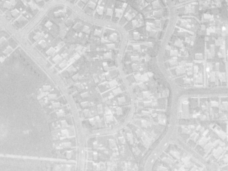 Bellbrook Crescent from the air, 1975-1979
