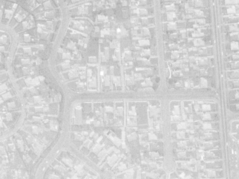 11 Voss Street from the air, 1975-1979