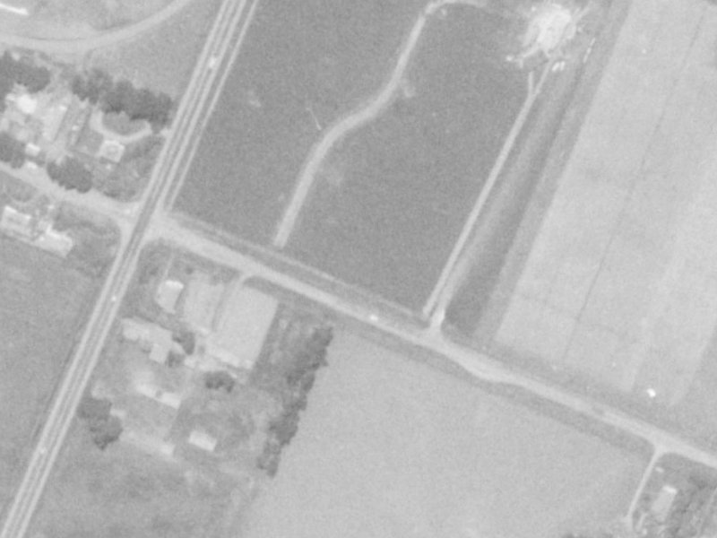 538–540 Avonhead Road from the air, 1975-1979