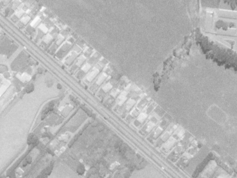 394 Memorial Avenue from the air, 1975-1979