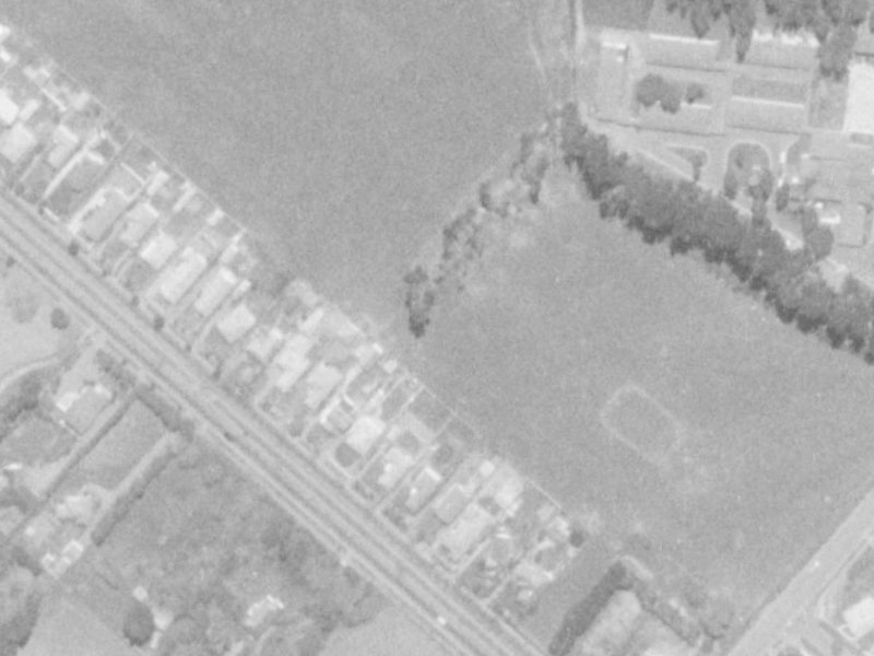 35 Sir William Pickering Drive from the air, 1975-1979