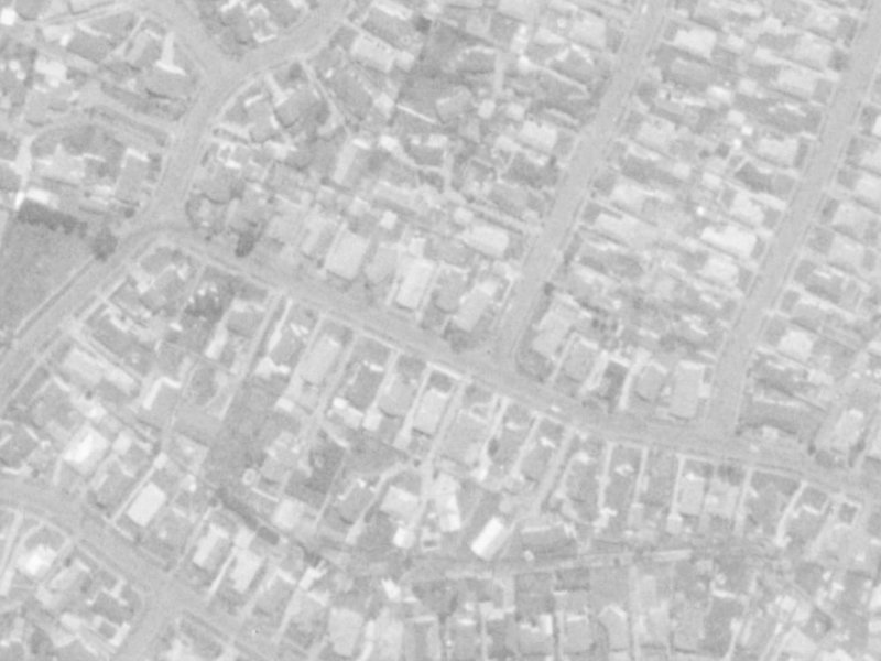 40 Whitby Street from the air, 1975-1979