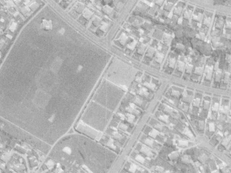 181 Condell Avenue from the air, 1975-1979