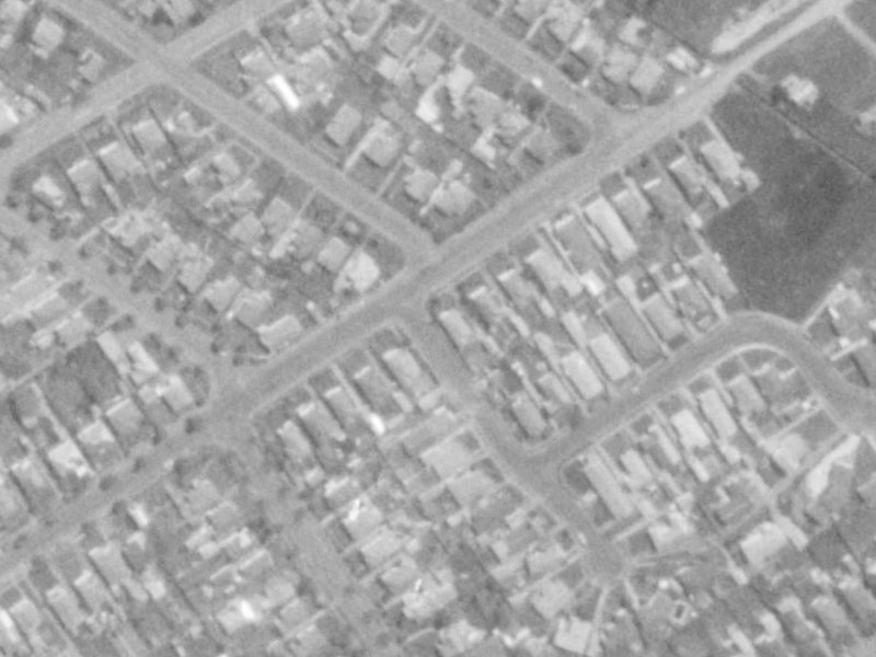 68 Grants Road from the air, 1975-1979