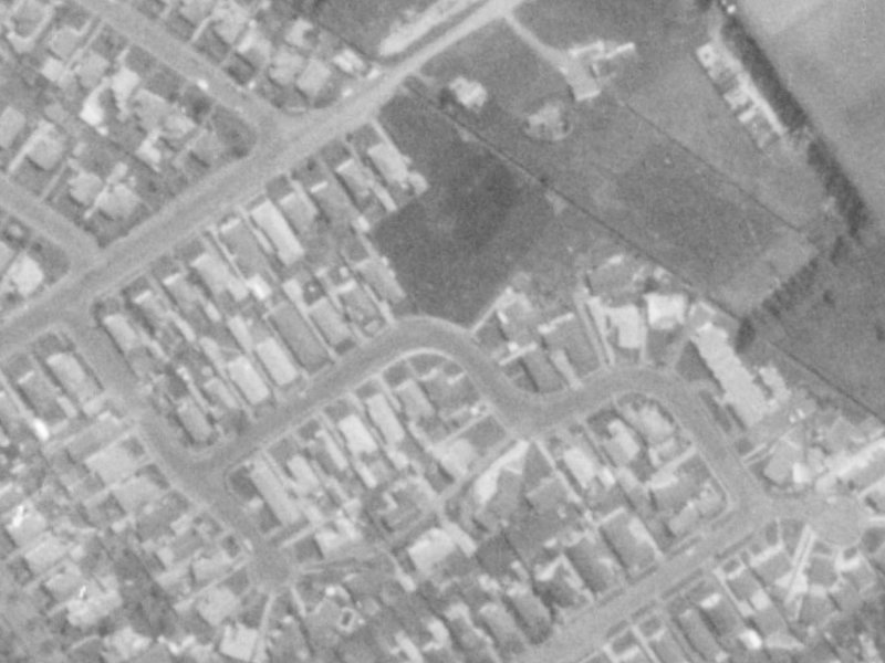 14 Erica Street from the air, 1975-1979