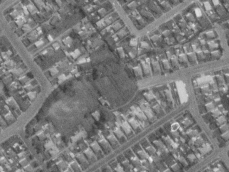 23 Ranger Street from the air, 1975-1979