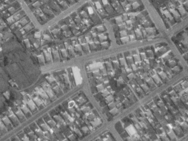 48 Nancy Avenue from the air, 1975-1979