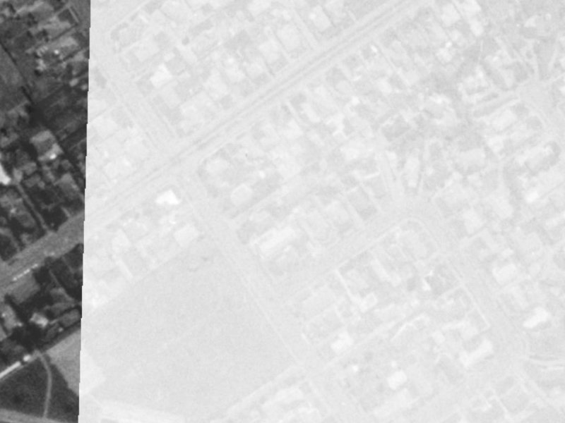 56B Mahars Road from the air, 1975-1979