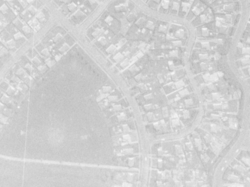 151 Emmett Street from the air, 1975-1979