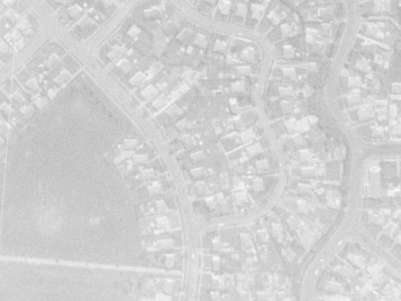 146 Emmett Street from the air, 1975-1979