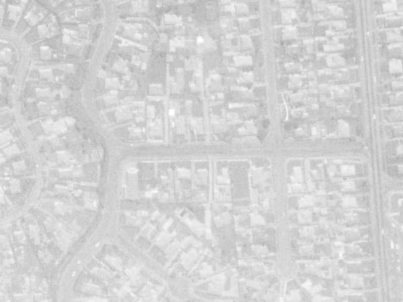 12 Voss Street from the air, 1975-1979