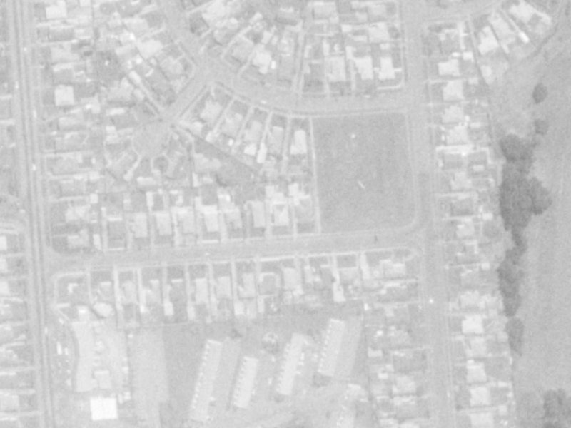 17 Pagoda Street from the air, 1975-1979