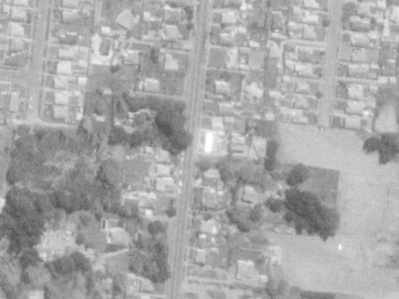 30 Bassett Street from the air, 1975-1979