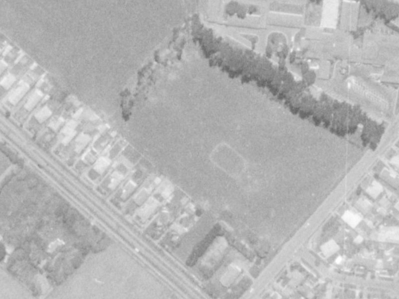 36 Sir William Pickering Drive from the air, 1975-1979