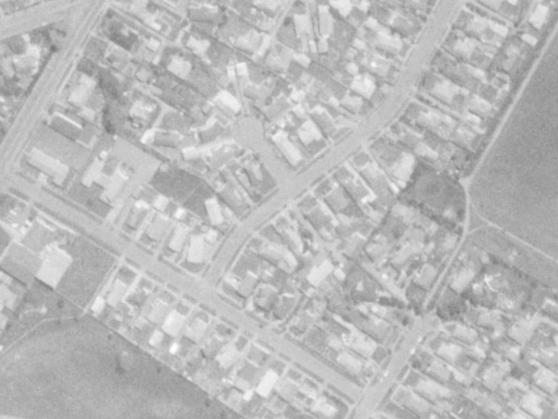 6 Flower Street from the air, 1975-1979