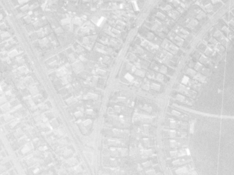 Dawe Street from the air, 1975-1979