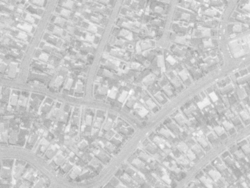 8 Whitby Street from the air, 1975-1979