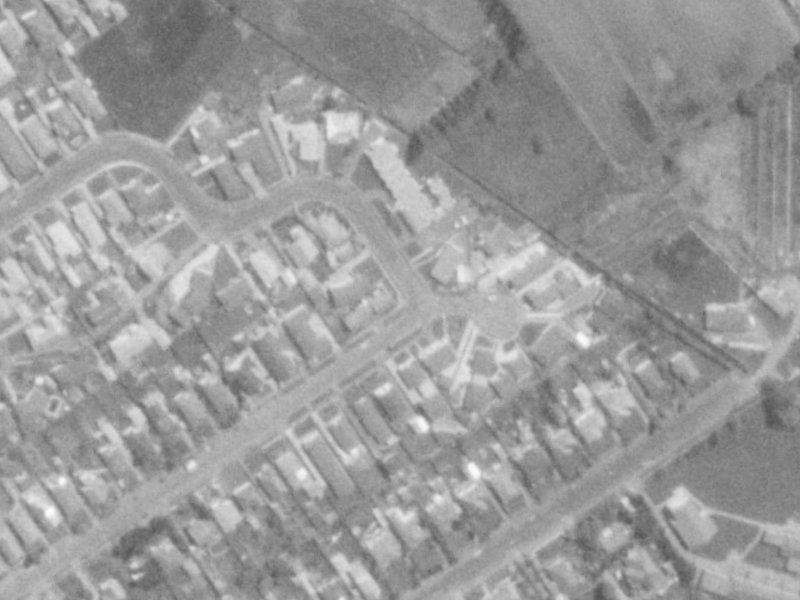 32 Erica Street from the air, 1975-1979