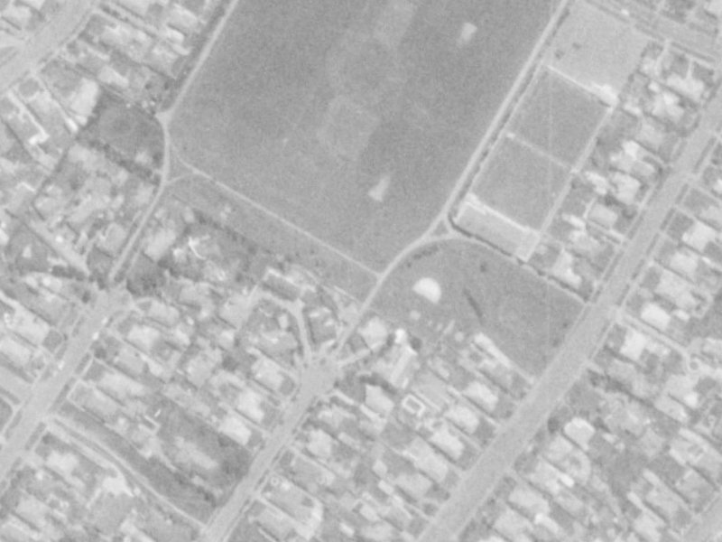 49 Torquay Place from the air, 1975-1979
