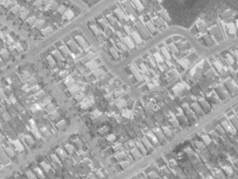 Dulles Place from the air, 1975-1979