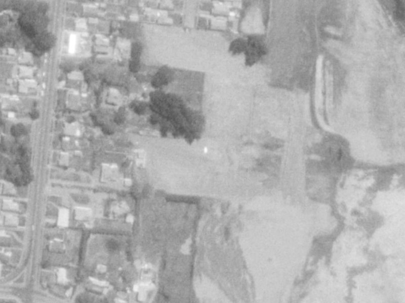 1 Heriott Close from the air, 1975-1979