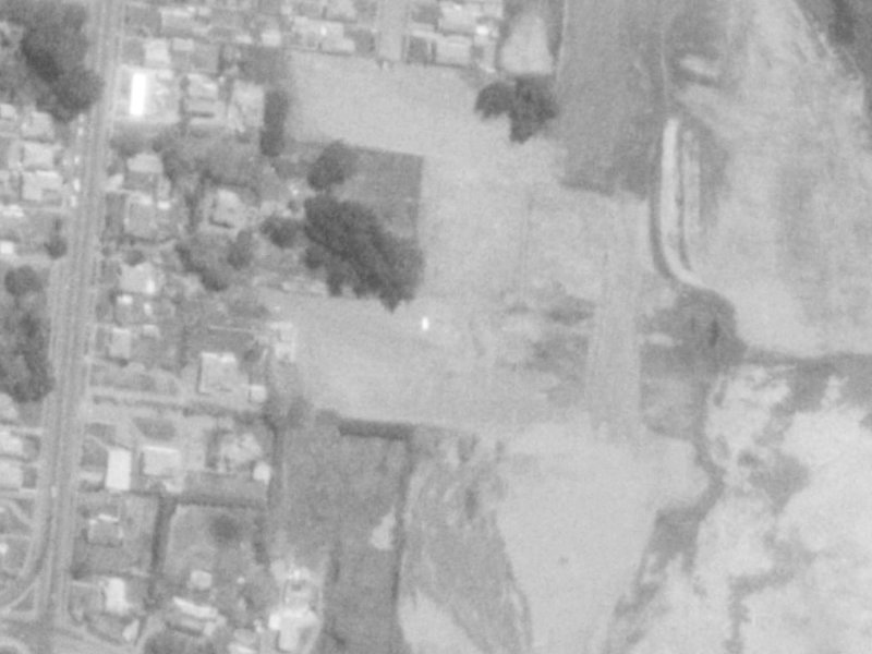 Heriott Close from the air, 1975-1979