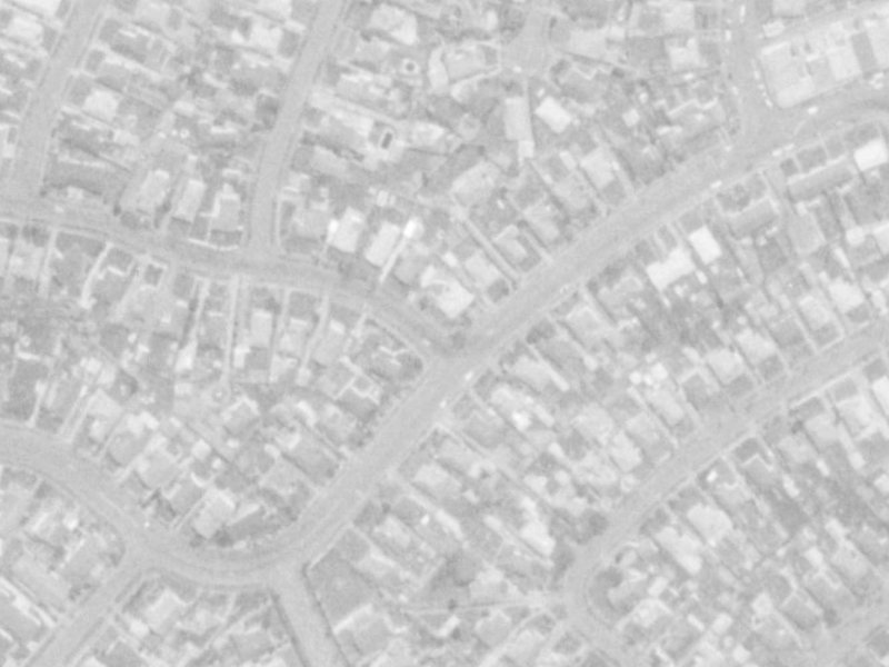 98 Kendal Avenue from the air, 1975-1979