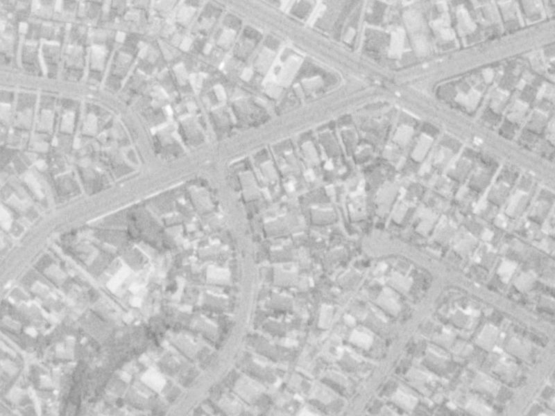 50 Sevenoaks Drive from the air, 1975-1979