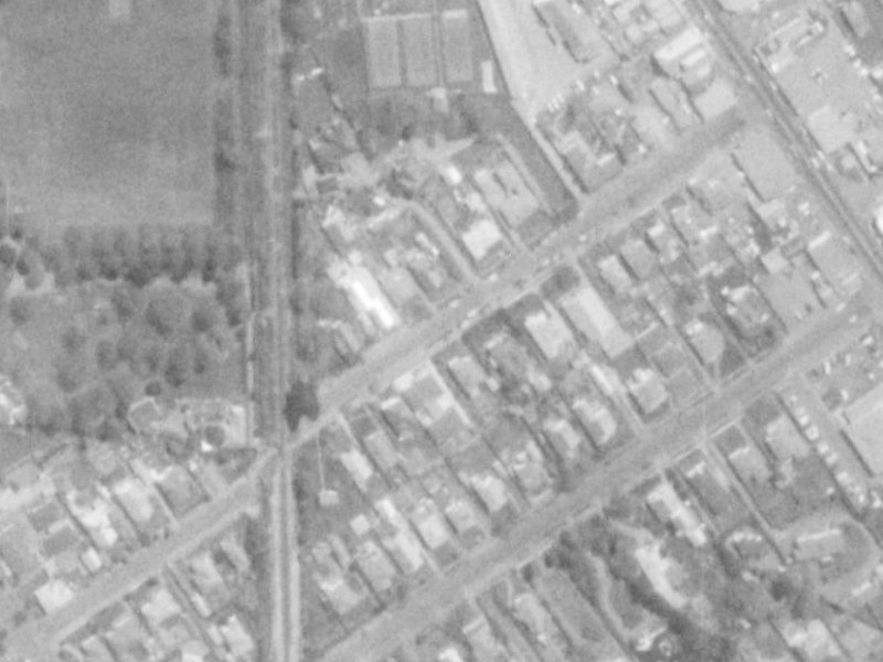 38A Bellvue Avenue from the air, 1975-1979