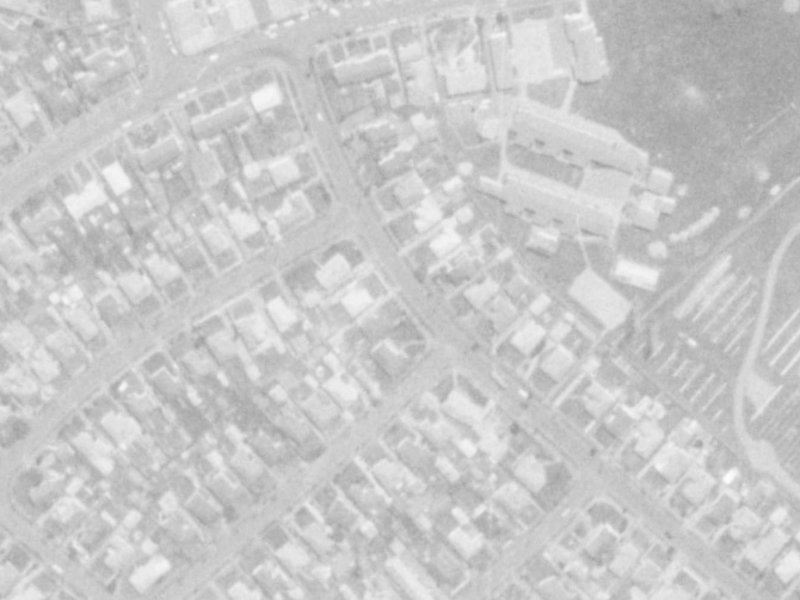 41 Cranbrook Avenue from the air, 1975-1979